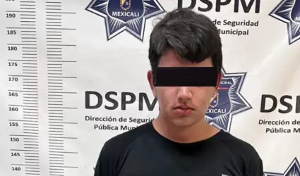 Joven detenidos por robo con violencia a comercio