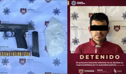 Detenido con arma