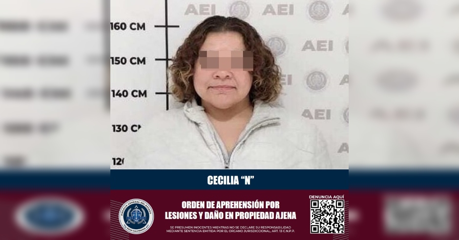 Aprehende FGE a mujer acusada de lesiones y daño en propiedad ajena ...