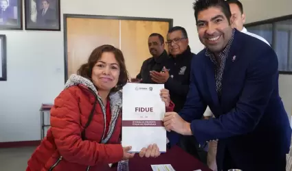 Entrega de t�tulos de propiedad fiude