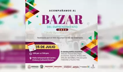 Habr� 34 expositores en el segundo Bazar del Emprendimiento 2023