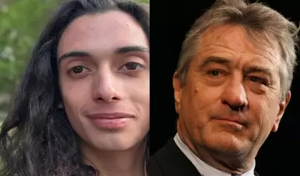 Leandro de Niro Rodriguez, es nieto de Robert de Niro.