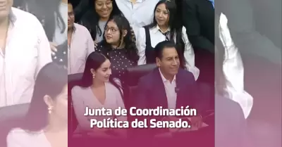 Jvenes participan en la Jucopo del Senado de Mxico