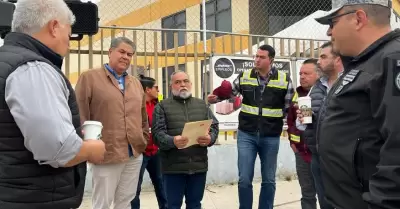 Ayuntamiento de Tijuana y C�maras Empresariales buscan agilizar tr�nsito en Otay