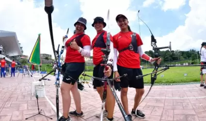 Alejandra Valencia, Ada Romn y ngela Ruiz obtienen medalla de oro en JCC