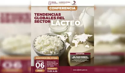 Conferencia sobre tendencias globales del sector lcteo