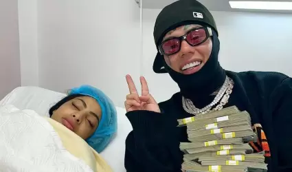 Tekashi 6ix9ine sorprendi a Yailin "La ms viral" con lujosos regalos.