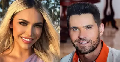 Eleazar Gmez y Jeni de la Vega no ocultan su romance.