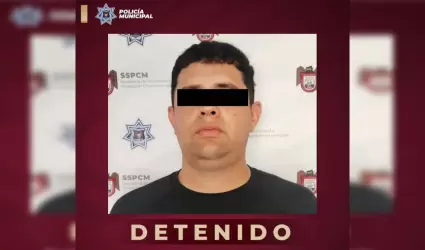 Detenido con droga