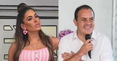 Galilea Montijo y Cuauhtmoc Blanco fueron pareja del 2000 al 2005.