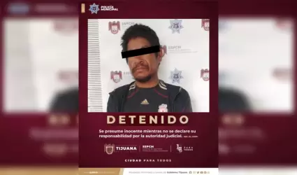 Detenido por robo