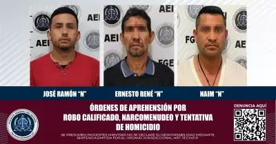 Capturados con orden de aprehensin