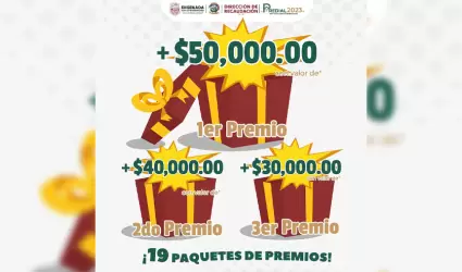 Sorteo Tu predial 2023 te recompensa