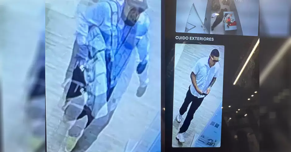 Responsables de robo en tienda departamental