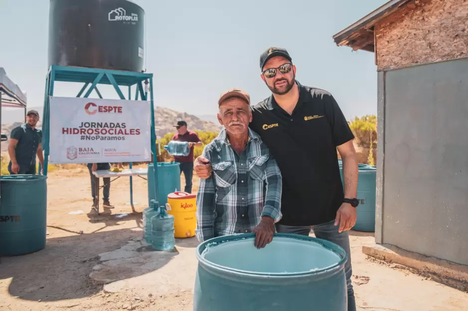 Lleva CESPTE jornada hidrosocial a la colonia El Mirador