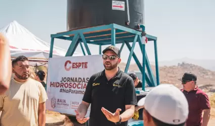 Lleva CESPTE jornada hidrosocial a la colonia El Mirador