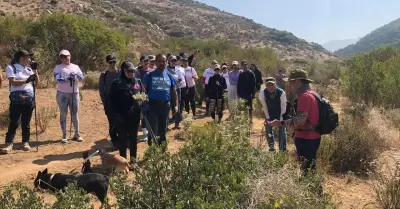 Realiza INMUDERE exitosa actividad de senderismo para principiantes