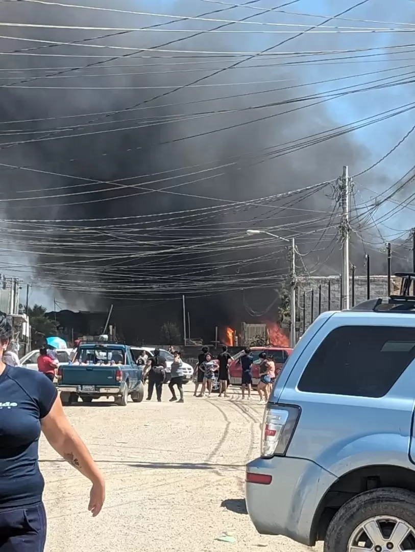 Incendio Villa del Campo