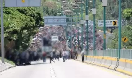 Bloqueo carretero en Chilpancingo