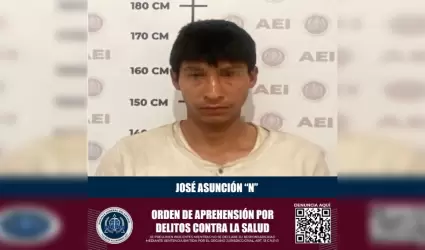 Sujeto sorprendido con marihuana