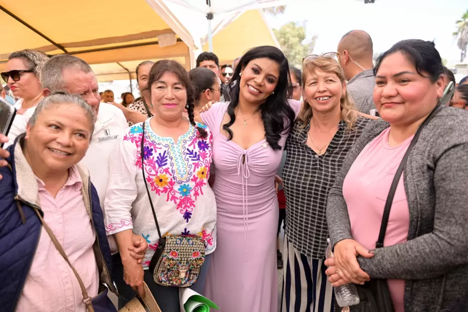 Entrega de vialidad a residentes del Ejido Lzaro Crdenas