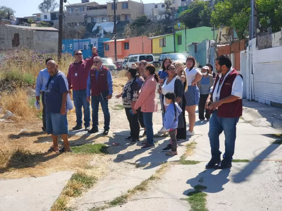 Abasto de agua en la colonia Lomas Conjunto Residencial