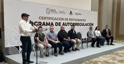 Entrega COEPRIS BC certificacin del programa de autorregulacin en Ensenada