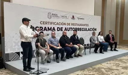 Entrega COEPRIS BC certificaci�n del programa de autorregulaci�n en Ensenada