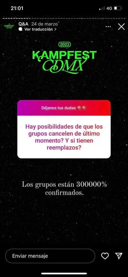 Cancelan Kamp Fest CDMX 2023 y fanticos preparan boicot