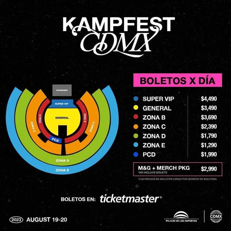 Cancelan Kamp Fest CDMX 2023 y fanticos preparan boicot