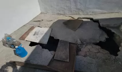 Socav�n en vivienda ubicada en zona centro