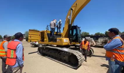 Fortalece CESPM capacitaci�n en equipamiento para la limpieza de drenes