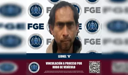 Sujeto investigado por sustraer partes de un vehculo