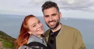 Lindsay Lohan y Bader Shammas recibieron a su hijo Luai.