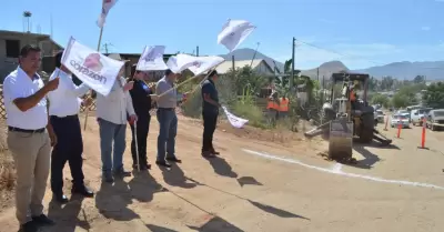 Introduccin de agua potable en la colonia Rancho Santa Fe