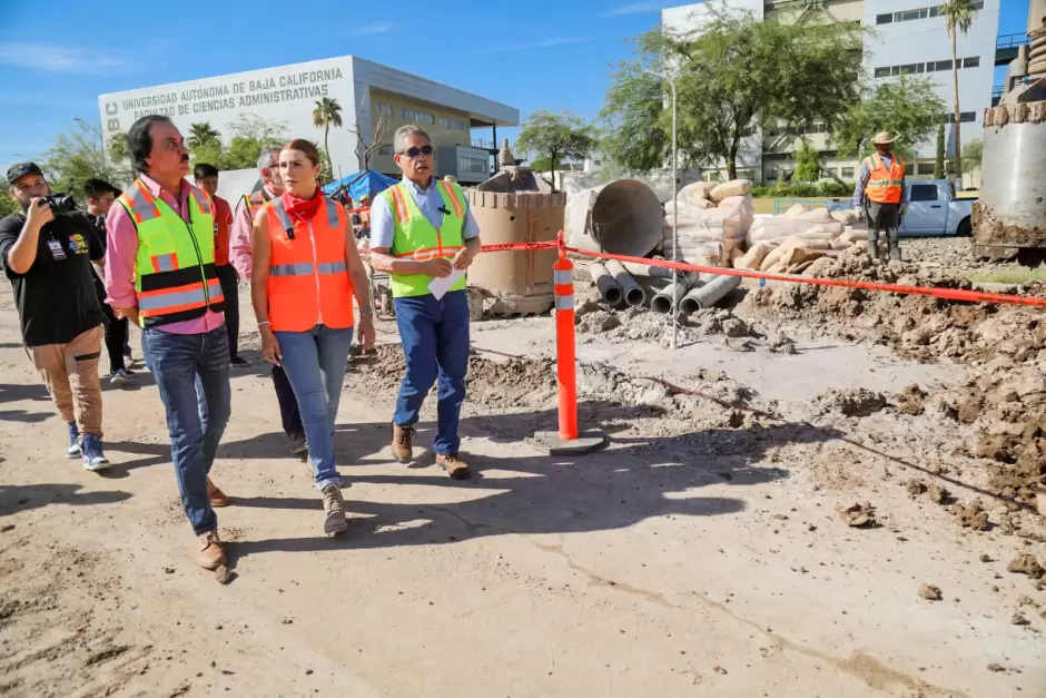 Obras viales en Baja California