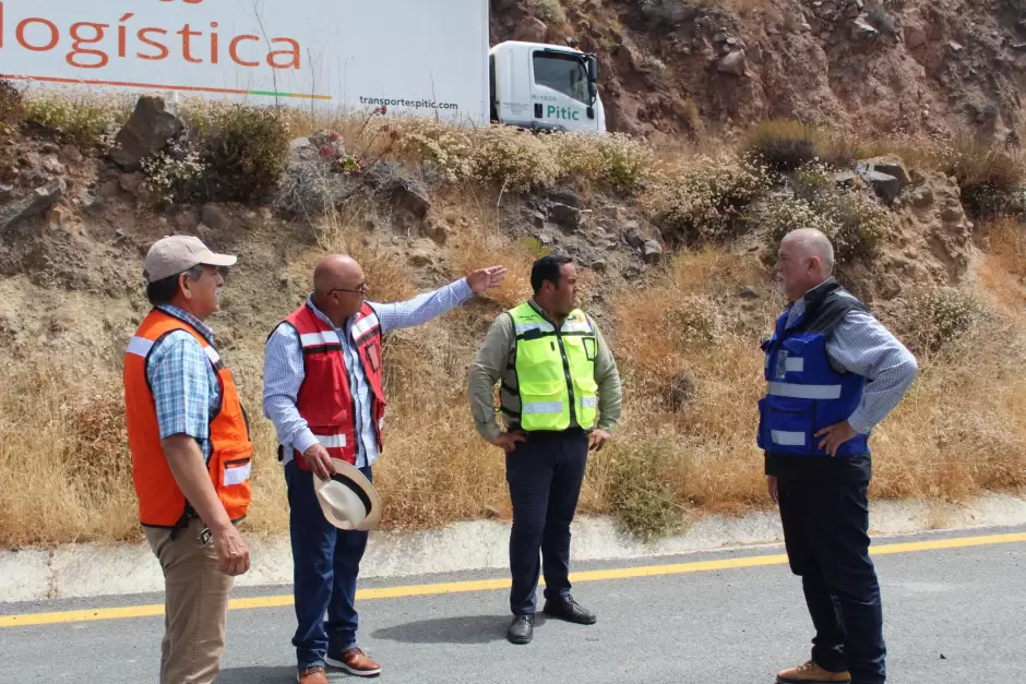 Recorrido de la COMICE y CICE a la carretera escenica