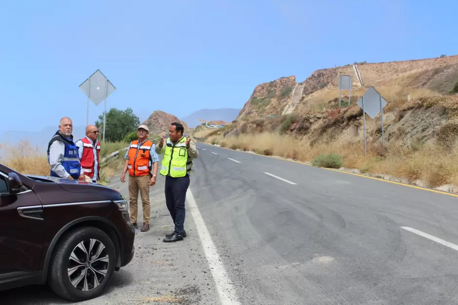 Recorrido de la COMICE y CICE a la carretera escenica