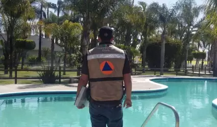 Intensifica Protecci�n Civil inspecciones en albercas y balnearios