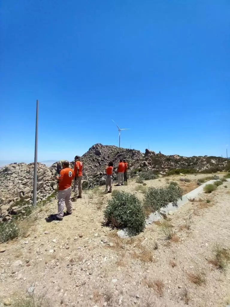 Migrantes extranjero extraviados en La Rumorosa