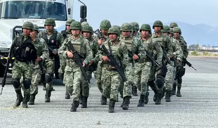 Elementos de Fuerzas Especiales del Ejrcito Mexicano