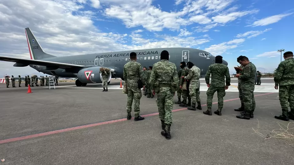 Elementos de Fuerzas Especiales del Ejrcito Mexicano