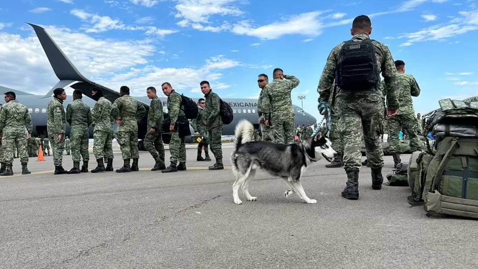 Elementos de Fuerzas Especiales del Ejrcito Mexicano