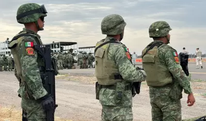 Elementos de Fuerzas Especiales del Ejrcito Mexicano