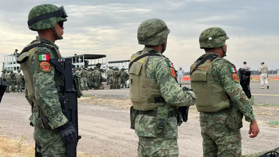 Elementos de Fuerzas Especiales del Ejrcito Mexicano