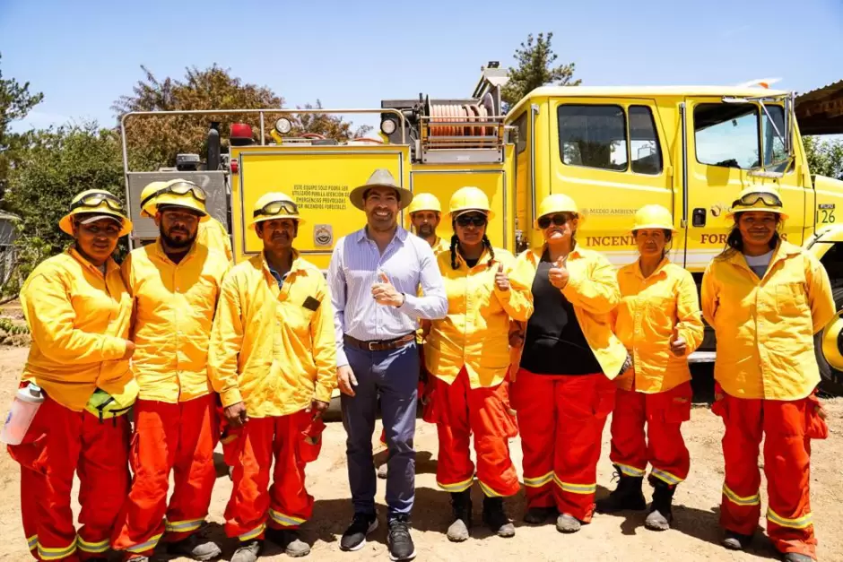 Combatientes de incendios forestales