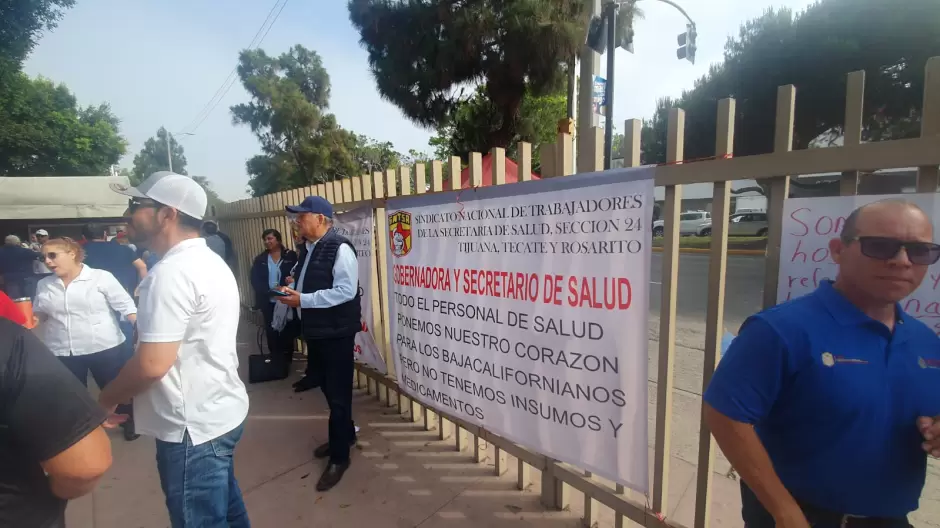 Paro de trabajadores de salud