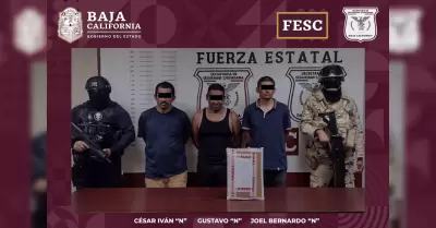 Detenidos con arma