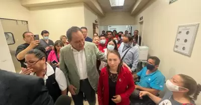 Operan normalmente hospitales de Zona Costa; autoridades dialogan con trabajador