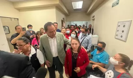 Operan normalmente hospitales de Zona Costa; autoridades dialogan con trabajador